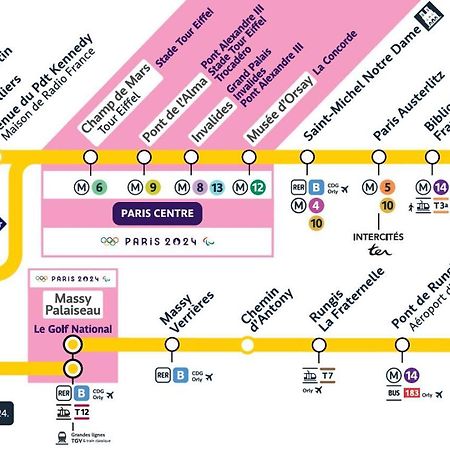 L'Asian - New T2 Proche Gare Vitry-sur-Seine Eksteriør billede